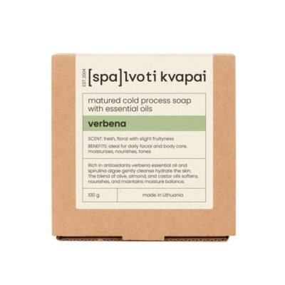 SpalvotiKvapai brandintas muilas verbena 1