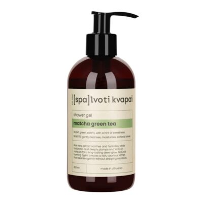 SpalvotiKvapai shower gel matcha