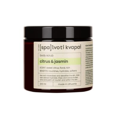 SpalvotiKvapai kuno sveitiklis citrusjasmin