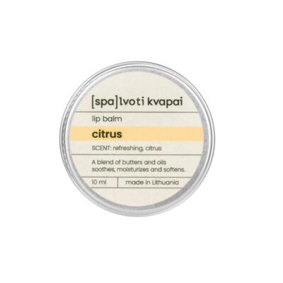 SpalvotiKvapai lupu balzamas citrus